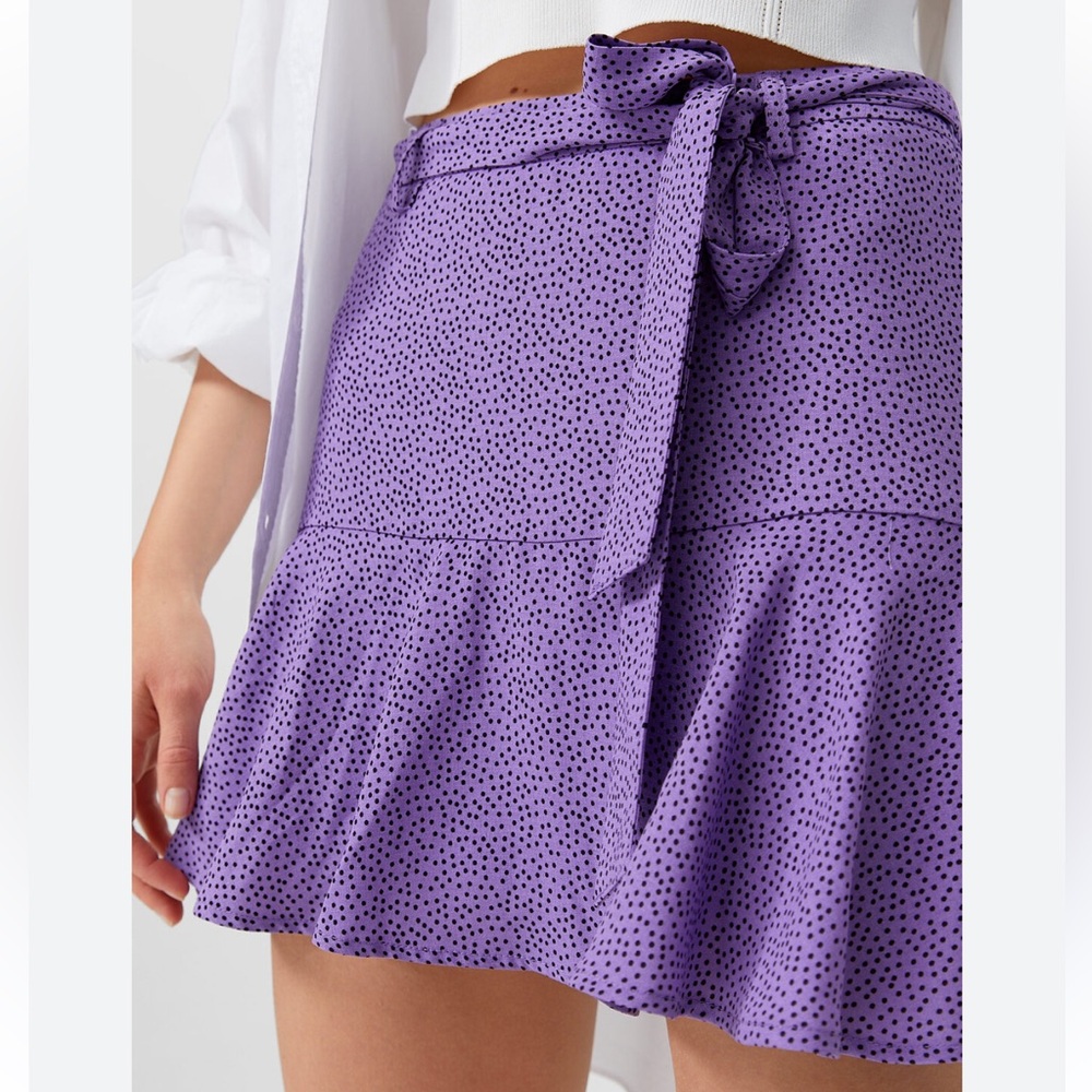 Love for Humanity Purple Polka‎ Dot Skort